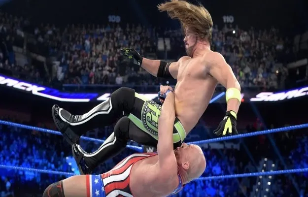 KURT ANGLE AJ STYLES KURT ANGLE AJ STYLES