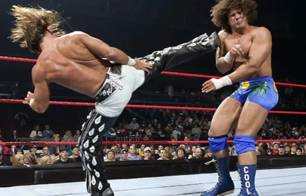 WWE CARLITO SHAWN MICHAELS WWE CARLITO SHAWN MICHAELS