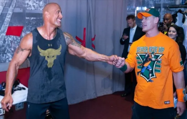 WWE THE ROCK JOHN CENA WWE THE ROCK JOHN CENA