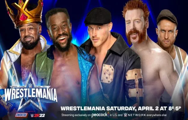 Se ha confirmado la lucha entre los miembros del New Day, Kofi Kingston, King Woods, Sheamus, Ridge Holland