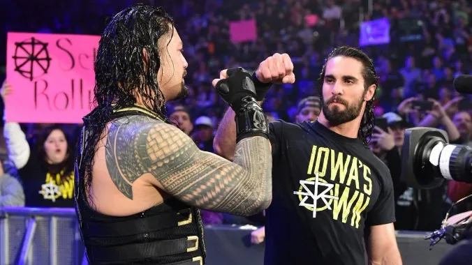 Seth Rollins and Roman Reigns Seth Rollins and Roman Reigns