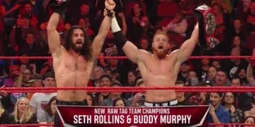 Seth Rollins y Buddy Murphy nuevos campeones por parejas de RAW