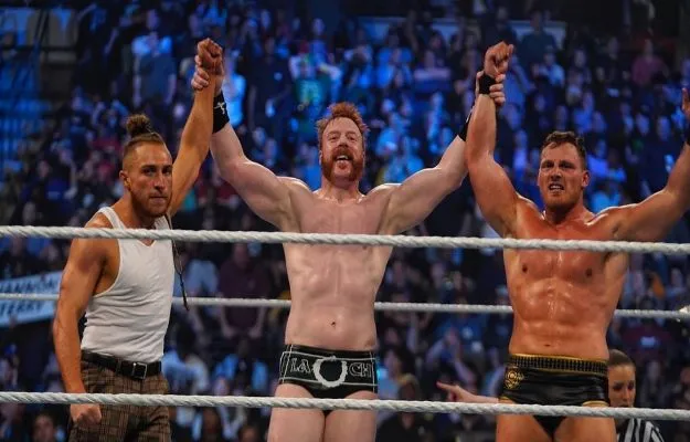 Sheamus, Ridge Holland y Butch
