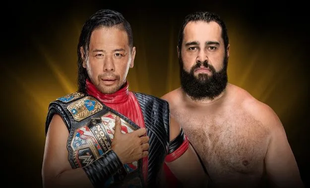 Shinsuke Nakamura vs Rusev por el título de Estados Unidos en el KickOff de WWE Crown Jewel Shinsuke Nakamura vs Rusev por el título de Estados Unidos en el KickOff de WWE Crown Jewel