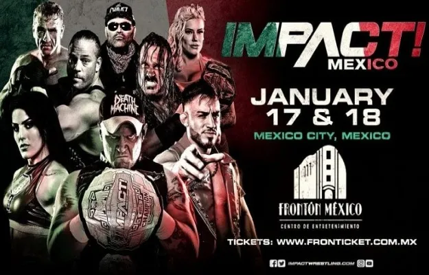 Spoilers Impact Wrestling México Impact grabaciones CDMX