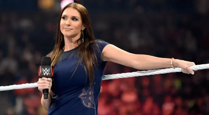 Stephanie McMahon en Wrestlemania 34 Stephanie McMahon en Wrestlemania 34