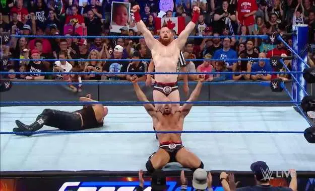 The Bar avanzan a la final del torneo para ser aspirante a los Smackdown Tag Team Championship The Bar avanzan a la final del torneo para ser aspirante a los Smackdown Tag Team Championship