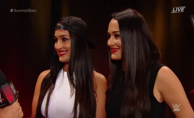 The Bellas WWE Summerslam 2018 The Bellas WWE Summerslam 2018