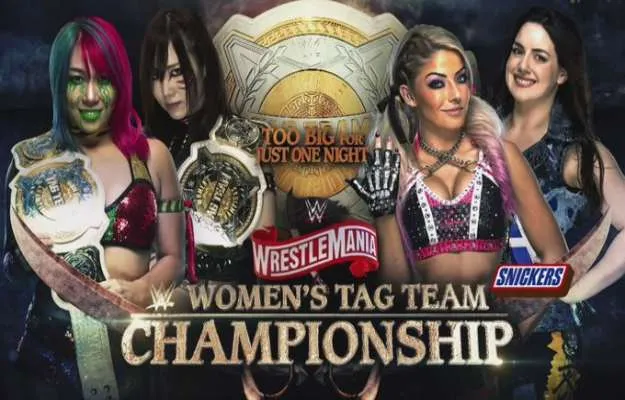 The Kabuki Warriors vs. Alexa Bliss y Nikki Cross en Wrestlemania 36 The Kabuki Warriors vs. Alexa Bliss y Nikki Cross en Wrestlemania 36