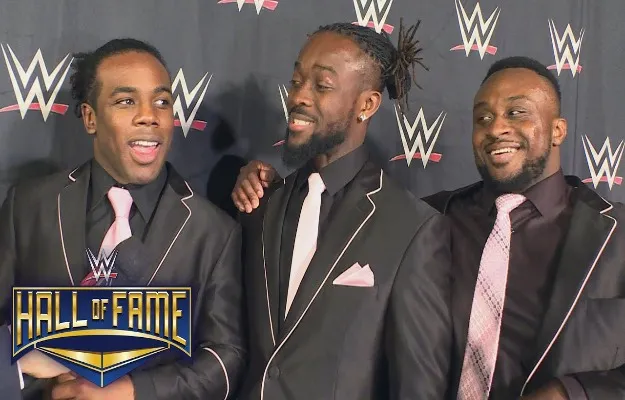 The New Day en el WWE Hall of Fame The New Day en el WWE Hall of Fame
