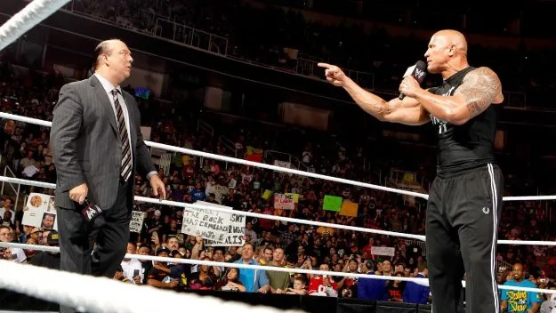 The Rock tuvo contacto con Paul Heyman The Rock tuvo contacto con Paul Heyman