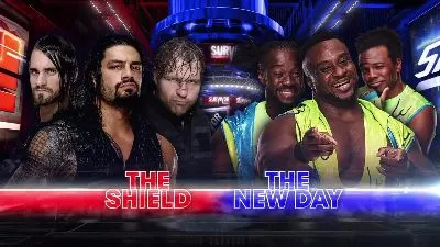 Survivor Series The Shield vs New Day
