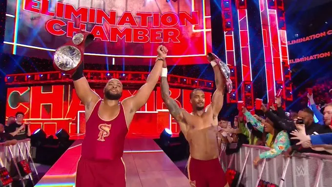The Street Profits Retiene Los Campeonatos En Pareja De Raw En Elimination Chamber