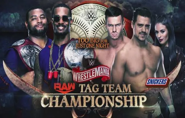 The Street Profits vs Austin Theory & Ángel Garza WWE Wrestlemania The Street Profits vs Austin Theory & Ángel Garza WWE Wrestlemania