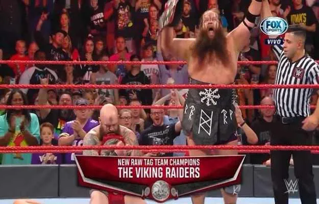 The Viking Raiders nuevos campeones de parejas de RAW The Viking Raiders nuevos campeones de parejas de RAW
