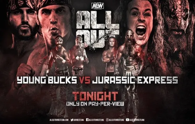 The Young Bucks derrotan a Jurassic Express en AEW All Out