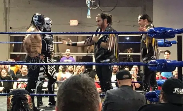 The Young Bucks y Lucha Bros The Young Bucks y Lucha Bros