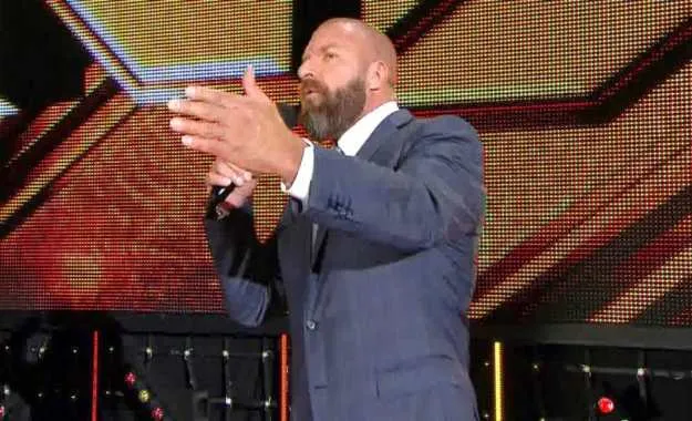 Triple H estará en el backstage de NXT Takeover War Games II