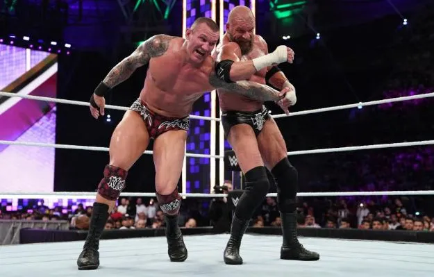 Triple H vs Randy Orton Triple H vs Randy Orton