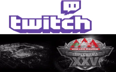 Triplemania en Twitch Twitch trasnmitirá en vivo y gratis Triplemania XXV
