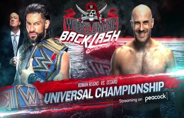 Wrestlemania Backlash Universal Championship