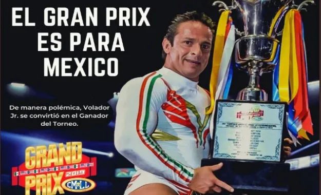 Volador Jr. ganador del Grand Prix 2019 CMLL.JPG Volador Jr. ganador del Grand Prix 2019 CMLL