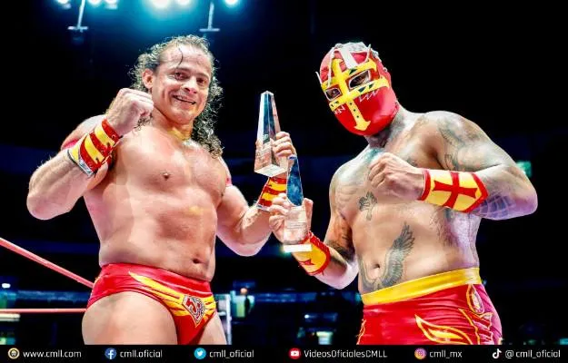 Volador Jr. y Templario, campeones del Torneo Increíble de Parejas Volador Jr. Y Templario Campeones Del Torneo Increible De Parejas