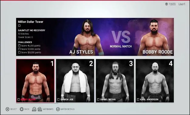 WWE 2K19 torres