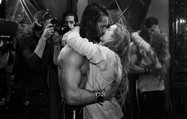 WWE Becky Lynch Seth Rollins