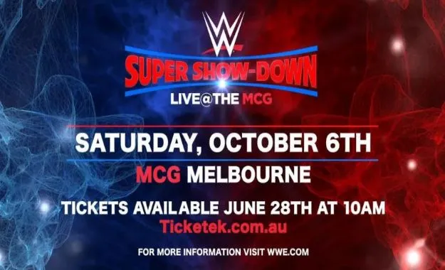 WWE Confirma un gran show en Australia en el mes de Octubre