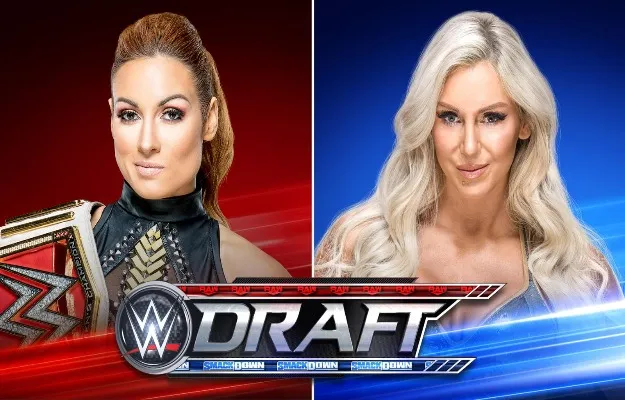 WWE Draft 2019 Charlotte Flair vs Becky Lynch