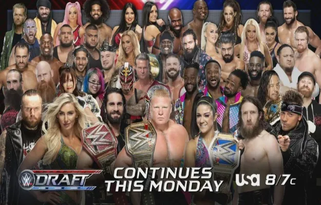 WWE Draft 2019 en vivo y horarios