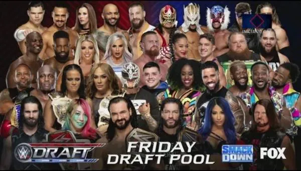 WWE Draft 2020