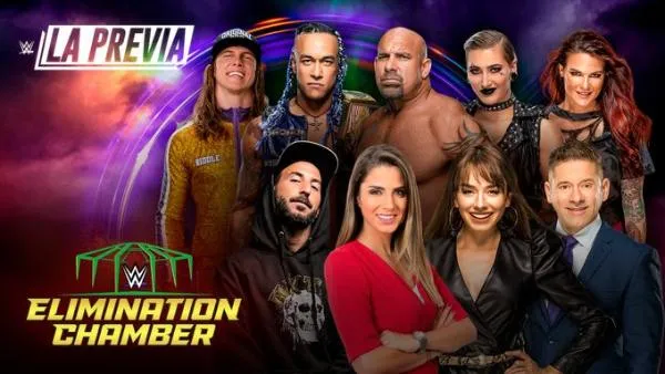 WWE Elimination Chamber en vivo_ La Previa de WWE en español WWE Elimination Chamber en vivo: La Previa de WWE en español