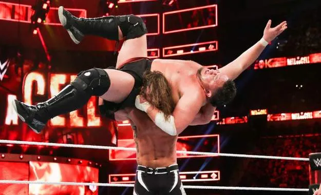 WWE Hell in a Cell 2018 Samoa Joe vs AJ Styles WWE Hell in a Cell 2018 Samoa Joe vs AJ Styles