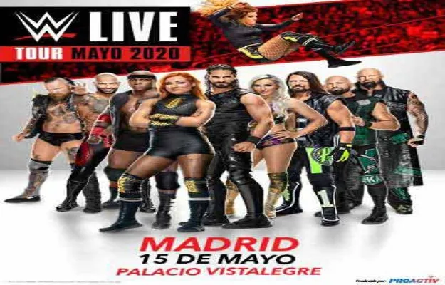 WWE Live - 2020 Madrid WWE Live Madrid 2020