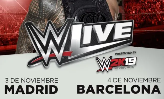 Cartelera actualizada para los WWE Live de Madrid y Barcelona
