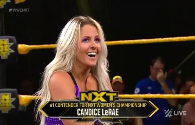 WWE NXT Candice LeRae es la nueva aspirante al titulo femeino WWE NXT Candice LeRae es la nueva aspirante al titulo femeino