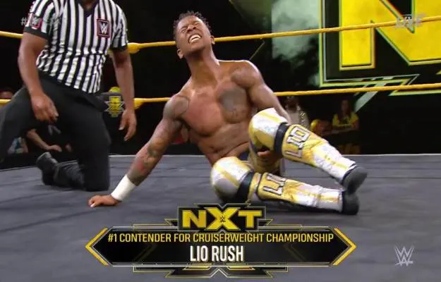 WWE NXT_ Lio Rush nuevo aspirante