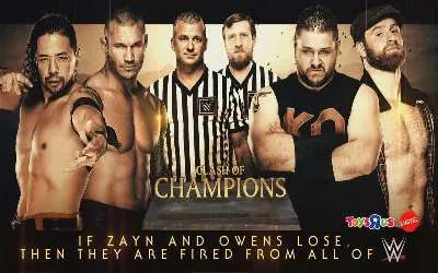WWE Clash of Champions 2017 Cartelera WWE Clash of Champions 2017