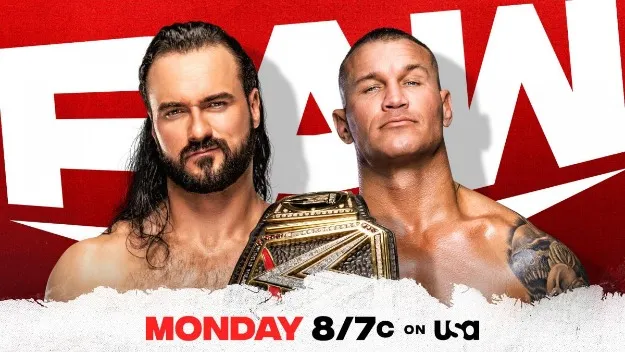 Randy Orton y Drew McIntyre en WWE RAW