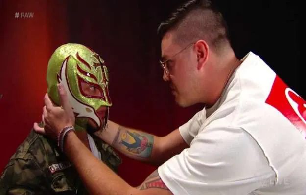 WWE RAW Rey Mysterio Dominick