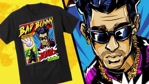 WWE Royal Rumble Noticias: Se lanza merchandising de Bad Bunny en WWE