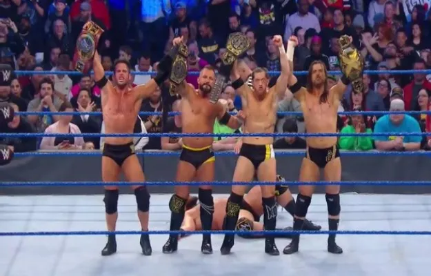 WWE SmackDown_ Undisputed Era derrota a The New Day WWE SmackDown_ Undisputed Era derrota a The New Day