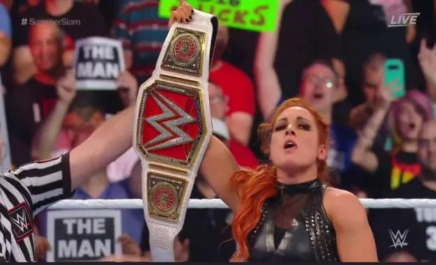 WWE SummerSlam 2019 Becky Lynch WWE SummerSlam 2019 Becky Lynch