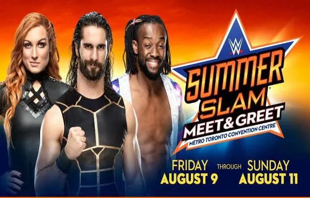 WWE SummerSlam 2019 M&G