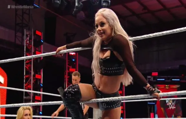 WWE WrestleMania 36 Liv Morgan derrota a Natalya