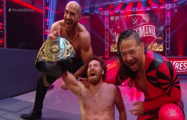 WWE WrestleMania 36 Sami Zayn retiene el título Intercontinental WWE WrestleMania 36 Sami Zayn retiene el título Intercontinental