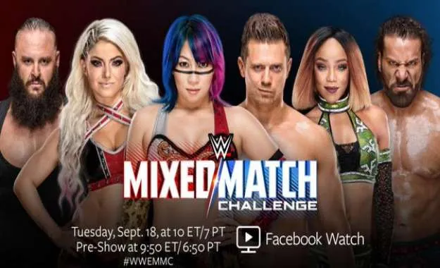 WWE habría apostado mucho para el Mixed Match Challenge WWE habría apostado mucho para el Mixed Match Challenge