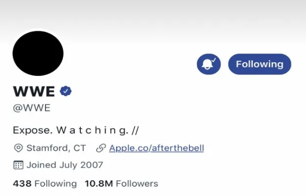 WWE lanza un tweet críptico